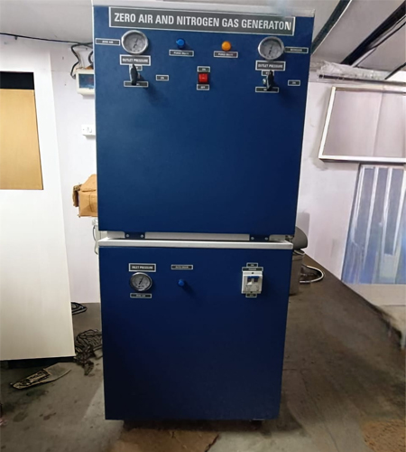 Zero air and Nitrogen combined generator